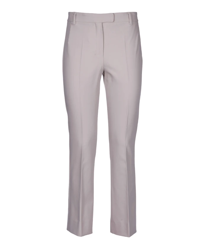 Бежевые узкие брюки из смесовой хлопковой ткани. Max Mara, бежевый
Бежевые узкие брюки из смесовой хлопковой ткани. Max Mara, бежевый