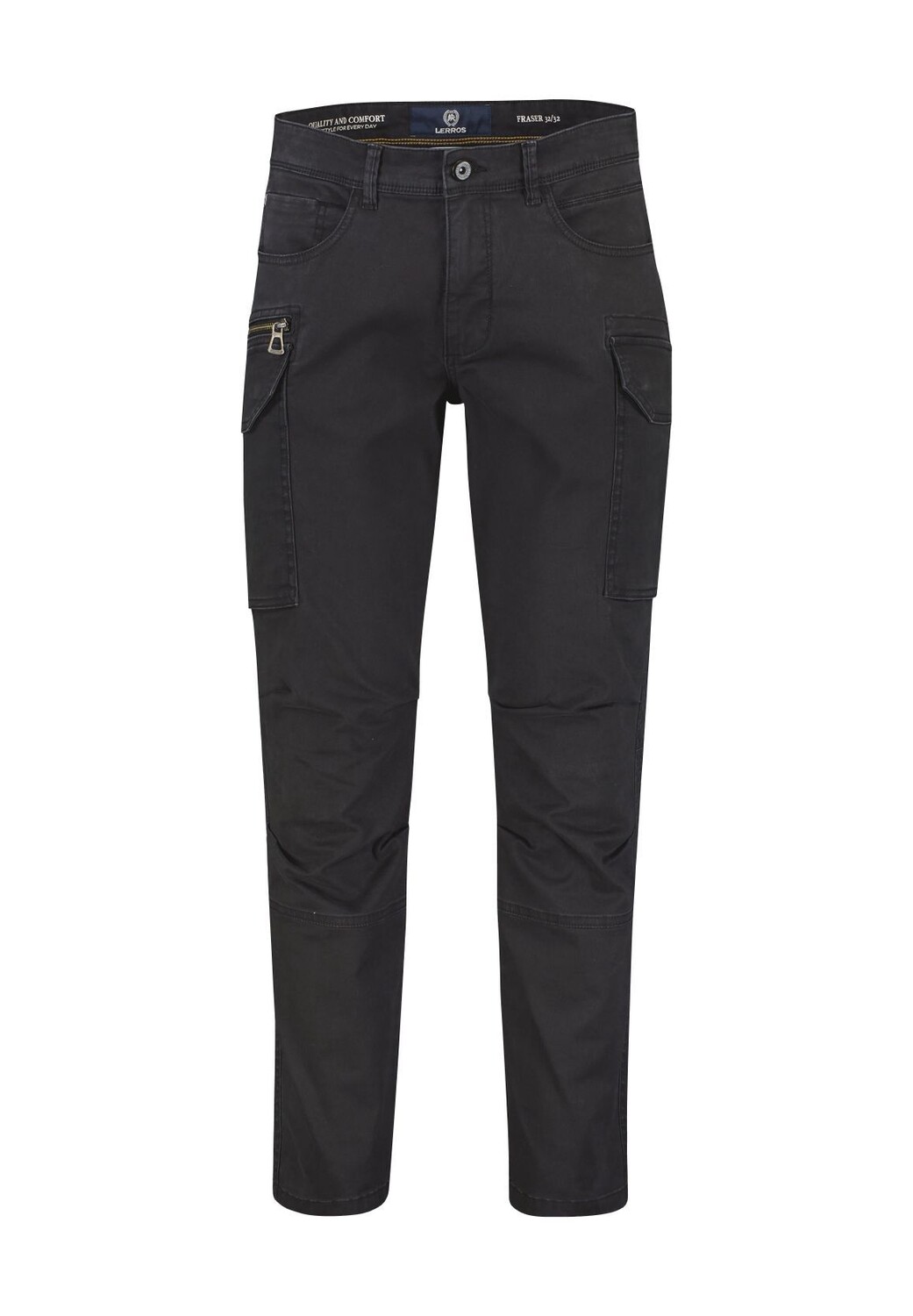 Брюки-карго, до щиколотки, однотонные, мужские LERROS, цвет Dark Graphite
Брюки-карго, до щиколотки, однотонные, мужские LERROS, цвет Dark Graphite