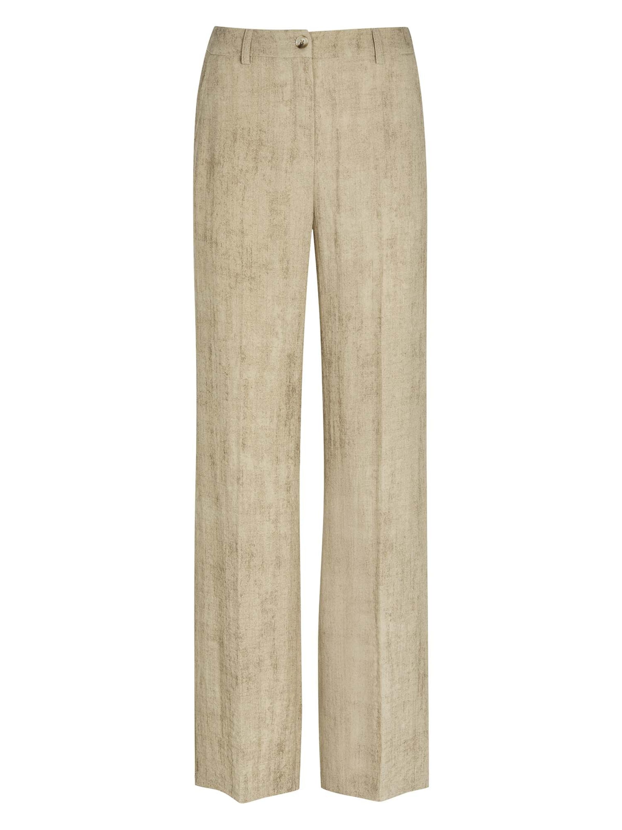 MADELEINE Широкие плиссированные брюки в цвете капучино
MADELEINE Широкие плиссированные брюки в цвете капучино