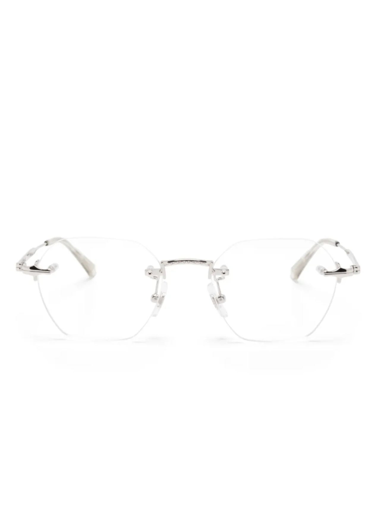 Очки в круглой оправе Montblanc, серебряный
Очки в круглой оправе Montblanc, серебряный