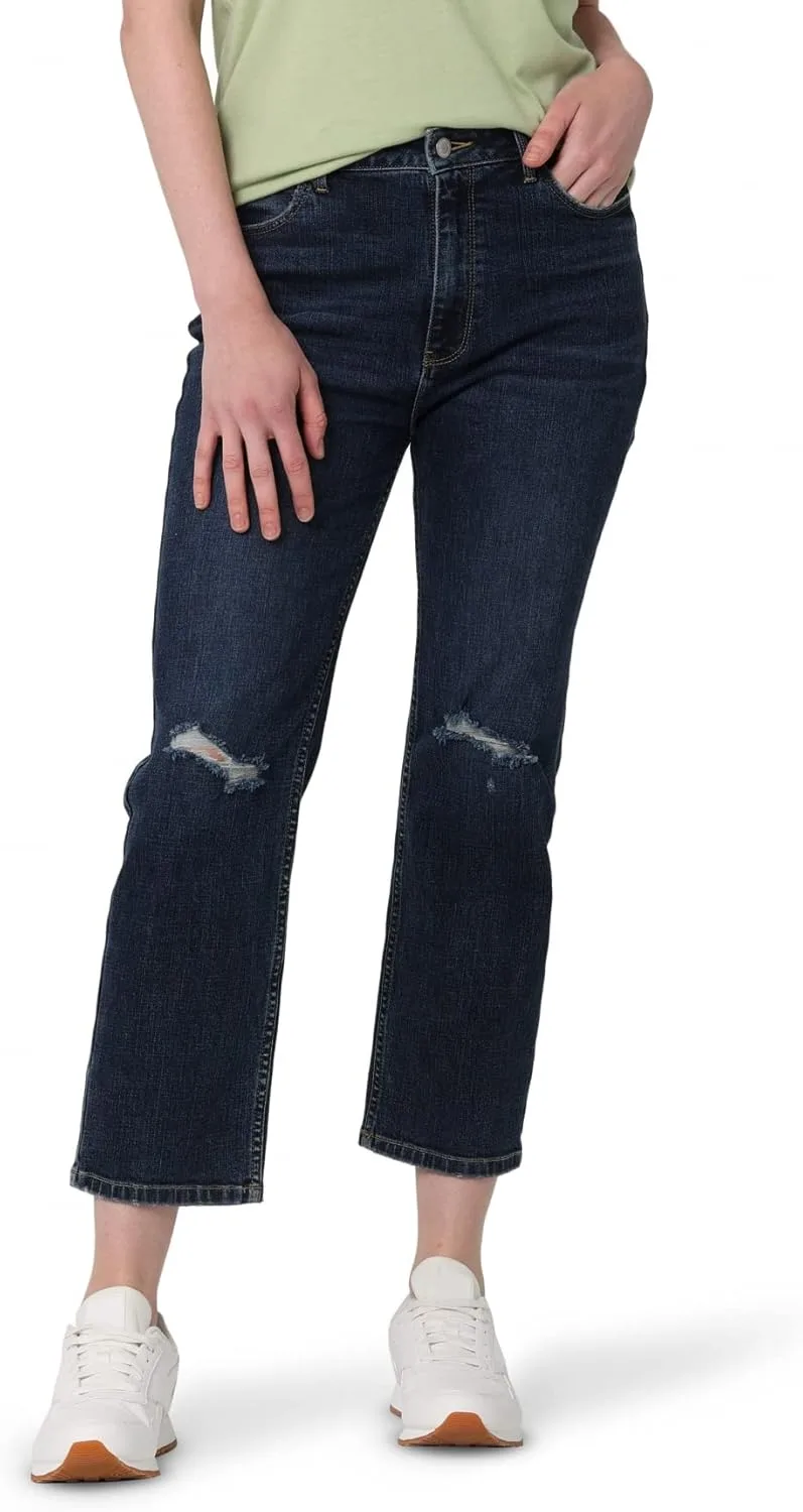 Wrangler женские джинсы High-rise Rodeo с прямыми штанинами
Wrangler женские джинсы High-rise Rodeo с прямыми штанинами