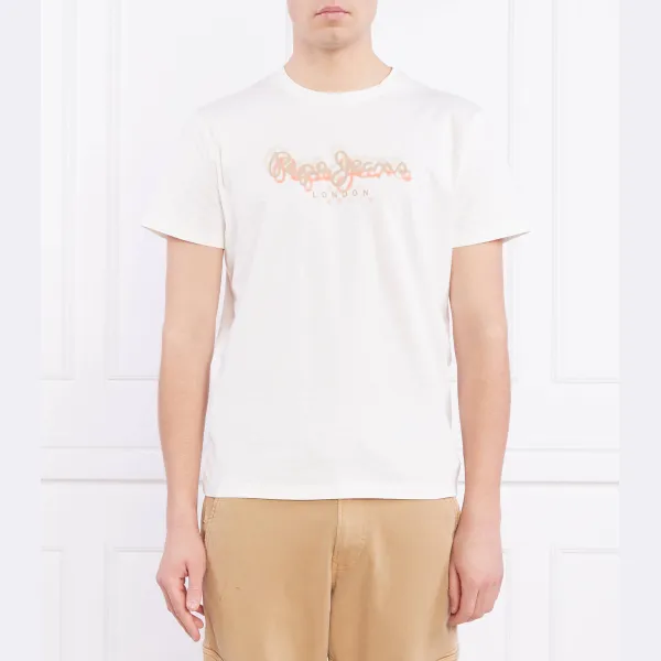 Богатая футболка обычного кроя Pepe Jeans London, белый
Богатая футболка обычного кроя Pepe Jeans London, белый