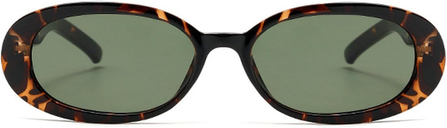 Популярные модные маленькие овальные солнцезащитные очки для женщин с защитой от УФ-излучения UV400, винтажные панк-очки для мужчин. Модные солнцезащитные очки mincl, Leopard Green
Популярные модные маленькие овальные солнцезащитные очки для женщин с защитой от УФ-излучения UV400, винтажные панк-очки для мужчин. Модные солнцезащитные очки mincl, Leopard Green