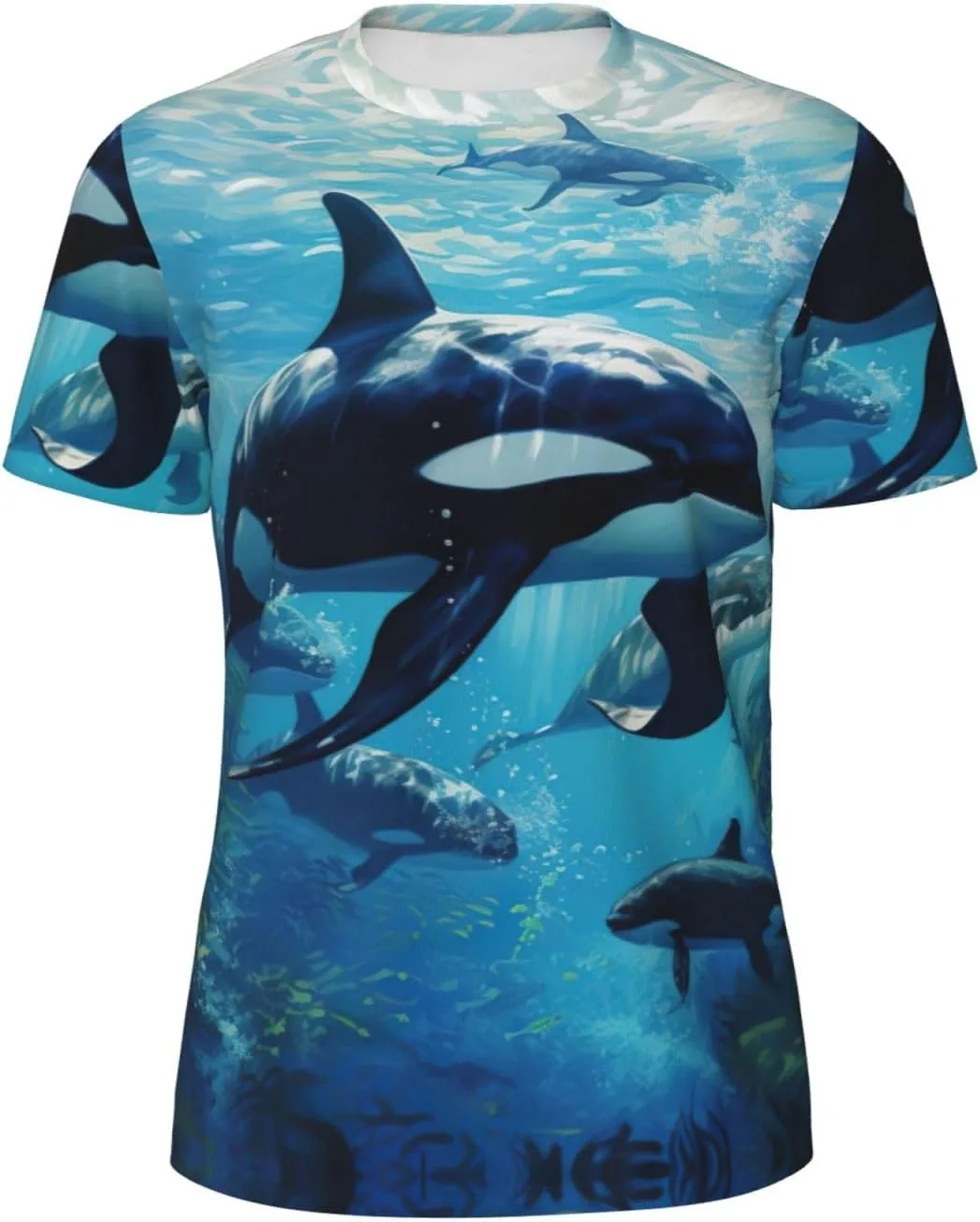 Футболка мужская летняя с принтом китов, легкая и дышащая SDFHU
Футболка мужская летняя с принтом китов, легкая и дышащая SDFHU