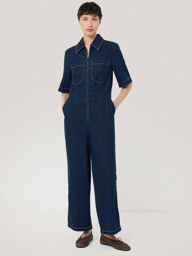 Джинсовый комбинезон с контрастной строчкой Jigsaw, цвет Indigo
Джинсовый комбинезон с контрастной строчкой Jigsaw, цвет Indigo