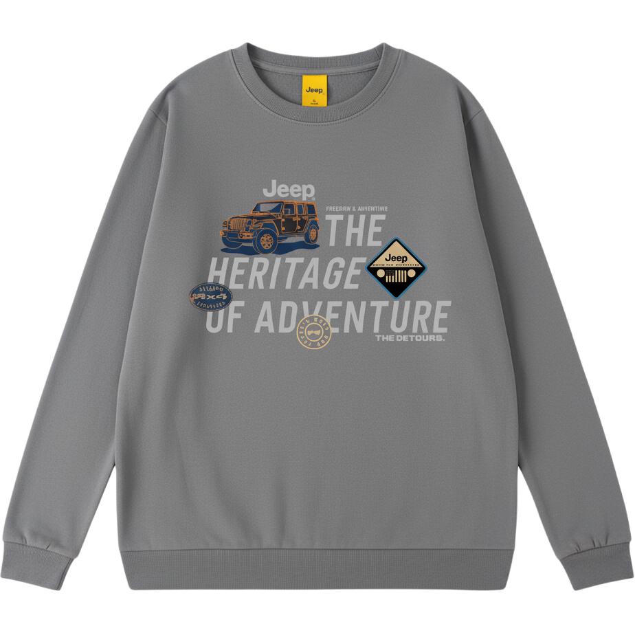 Свитшот Unisex Crew Neck Moderate Heavyweight Jeep, темно-серый
Свитшот Unisex Crew Neck Moderate Heavyweight Jeep, темно-серый