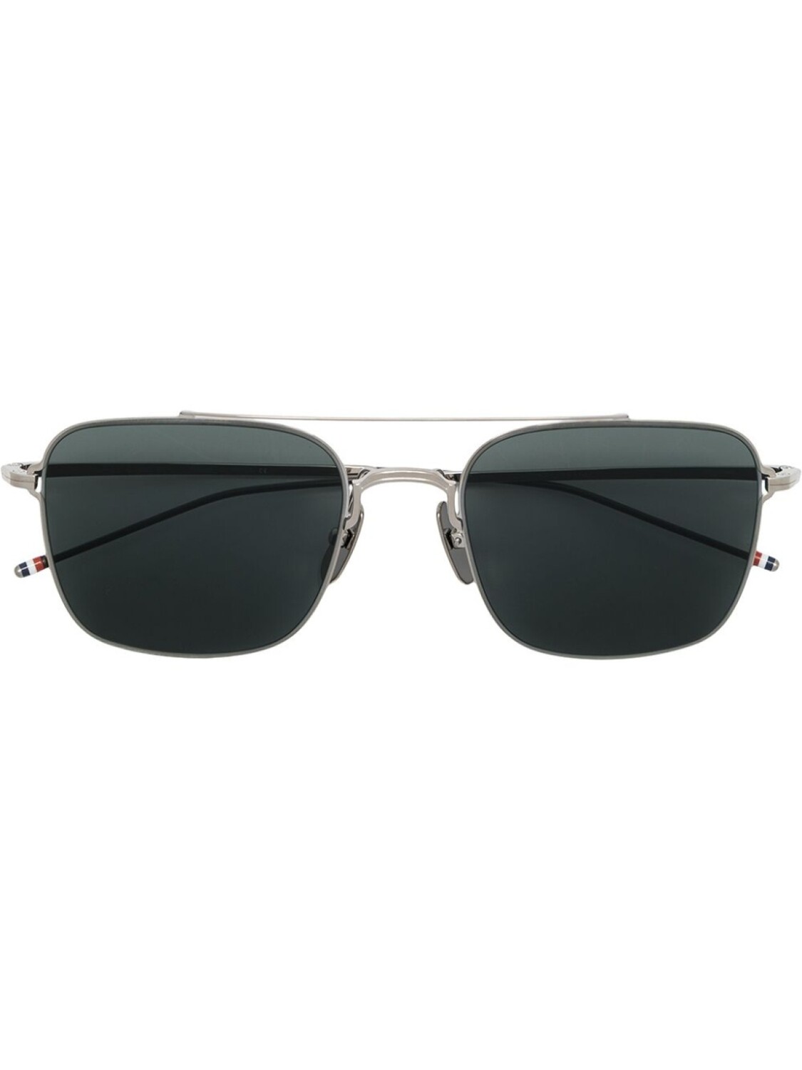 Thom Browne Eyewear солнцезащитные очки-пилоты TB120, черный
Thom Browne Eyewear солнцезащитные очки-пилоты TB120, черный