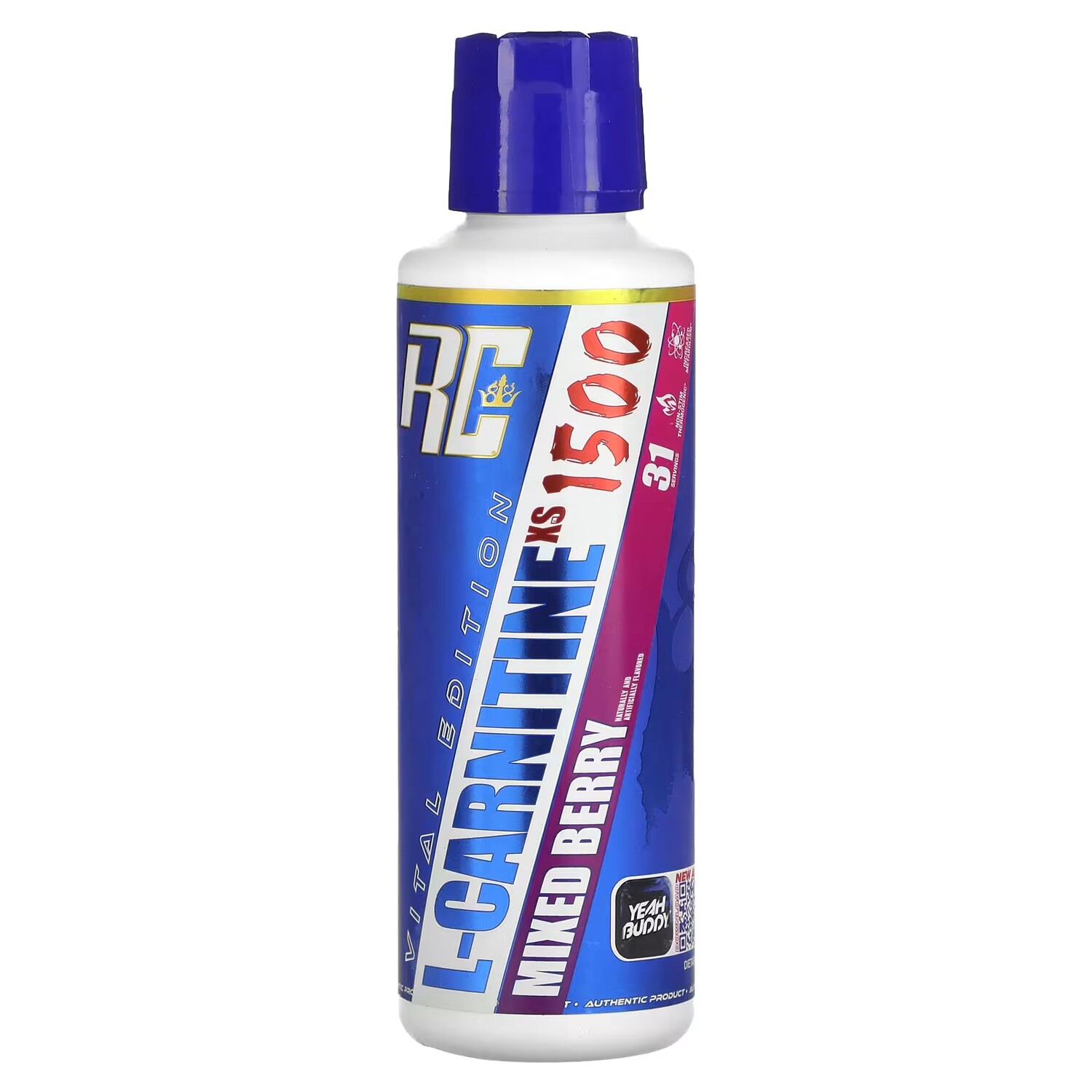 Vital Edition L-Carnitine XS 1500 Ягодная смесь, 16 жидких унций (473,28 мл) Ronnie Coleman
Vital Edition L-Carnitine XS 1500 Ягодная смесь, 16 жидких унций (473,28 мл) Ronnie Coleman
