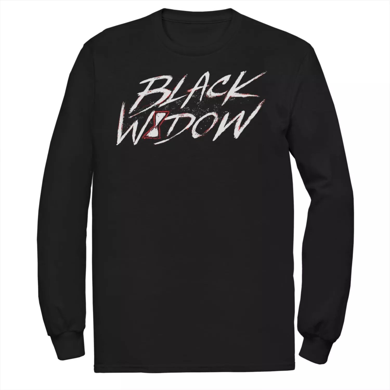 Мужская футболка с надписью Marvel Black Widow Paint Splatter Licensed Character 
Мужская футболка с надписью Marvel Black Widow Paint Splatter Licensed Character