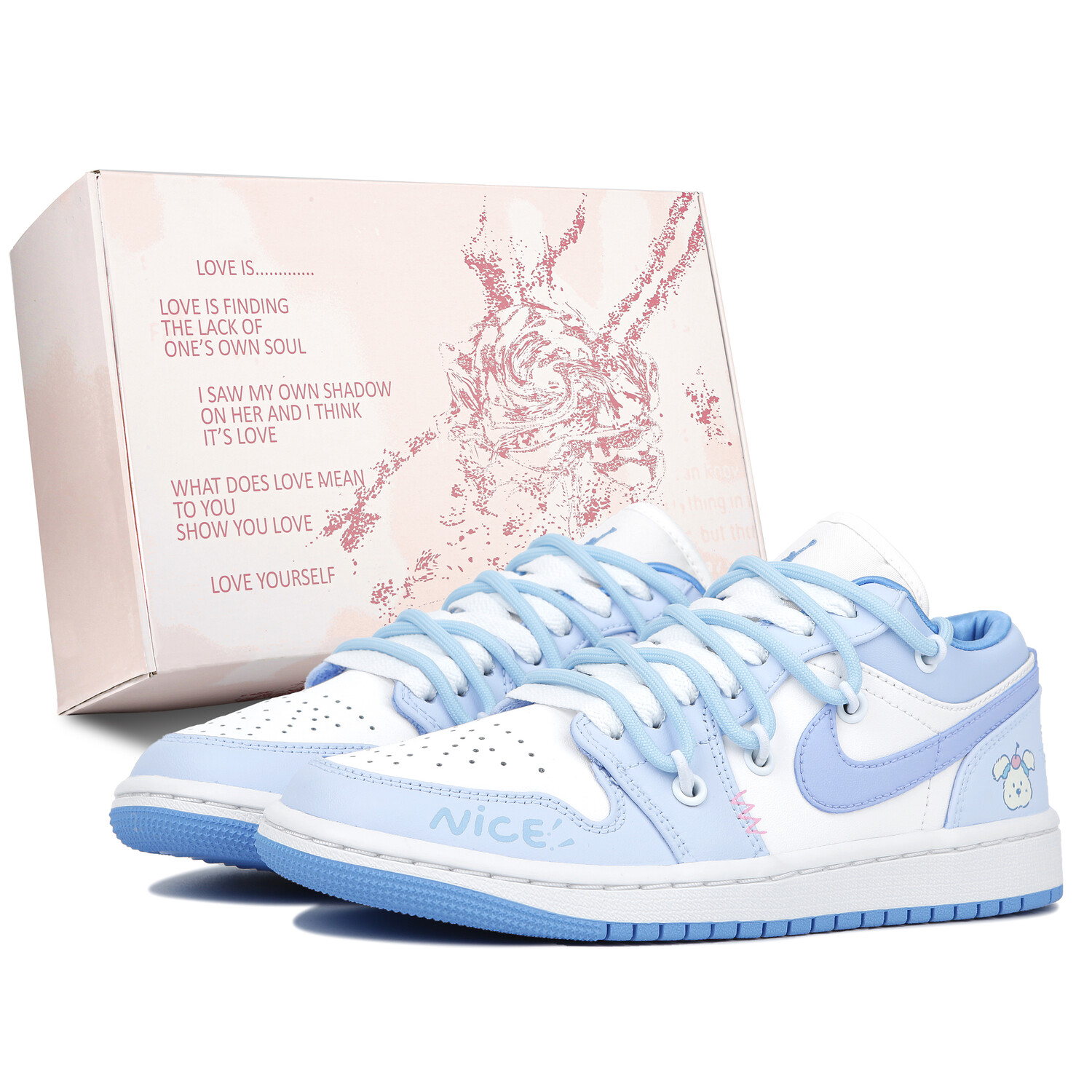 Кроссовки Air JORDAN 1 Vintage Basketball Shoes Women's Low-Top White Blue, белый/синий
Кроссовки Air JORDAN 1 Vintage Basketball Shoes Women's Low-Top White Blue, белый/синий
