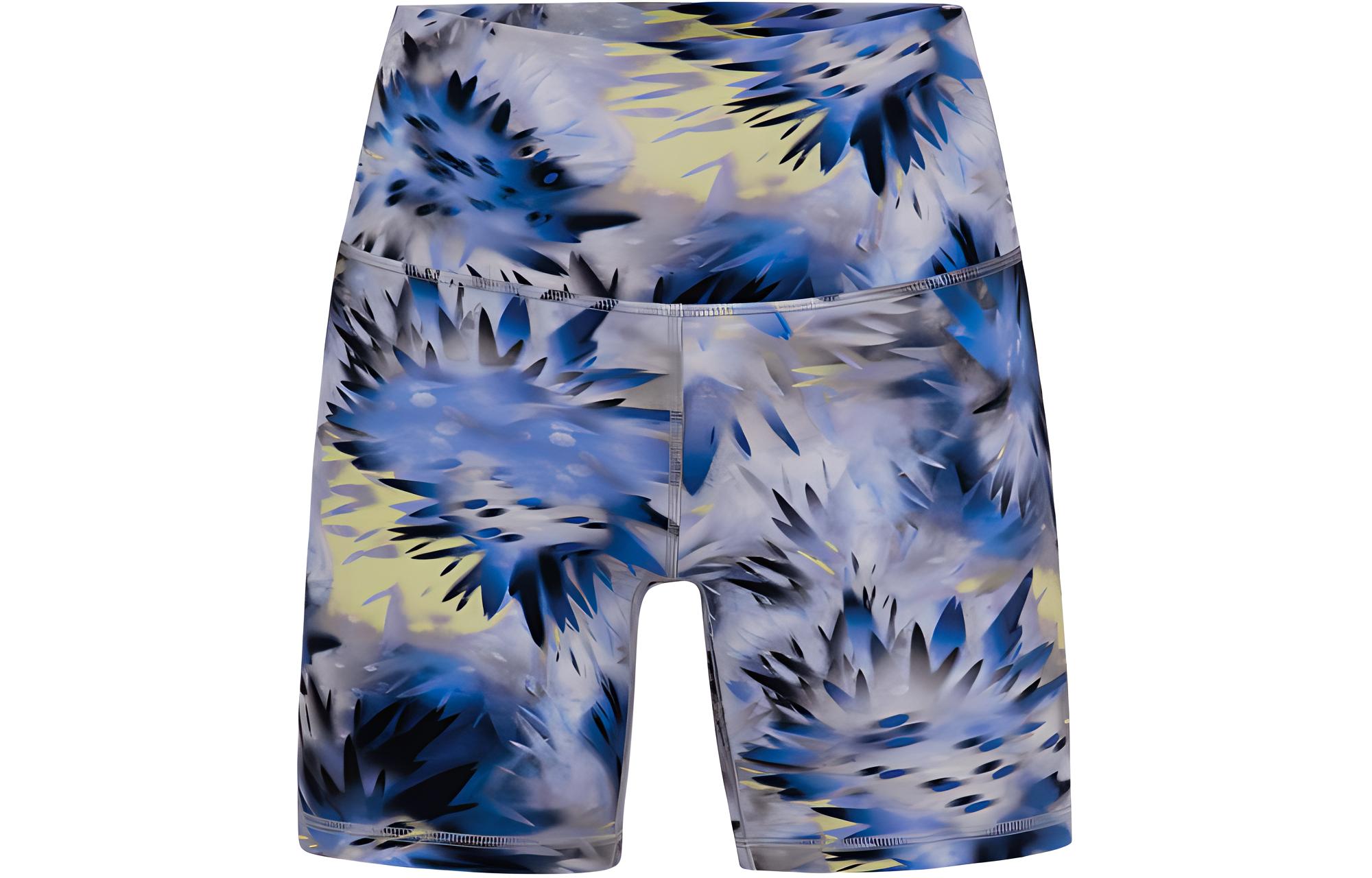 Женские шорты для йоги Align Lululemon, Стираемый разноцветный принт
Женские шорты для йоги Align Lululemon, Стираемый разноцветный принт