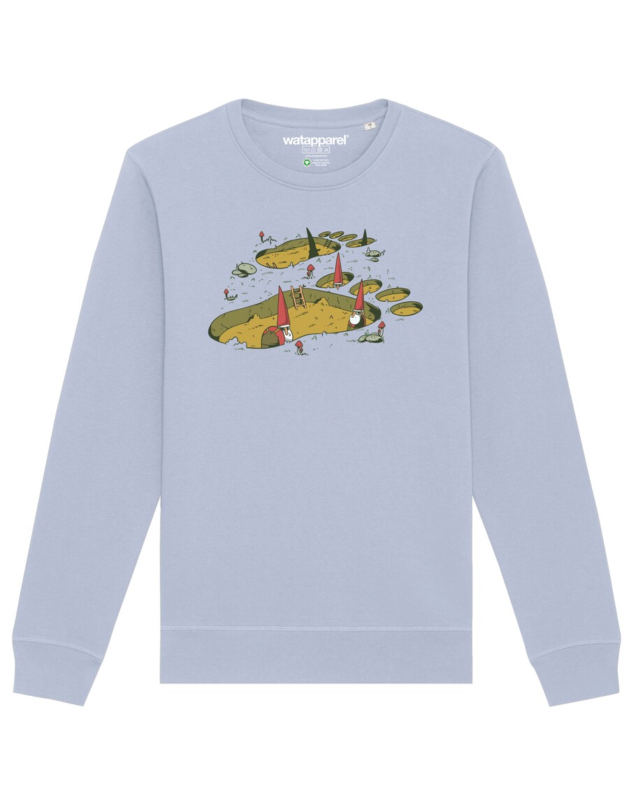 Толстовка Watapparel Gnome Footprint, светло-синий
Толстовка Watapparel Gnome Footprint, светло-синий