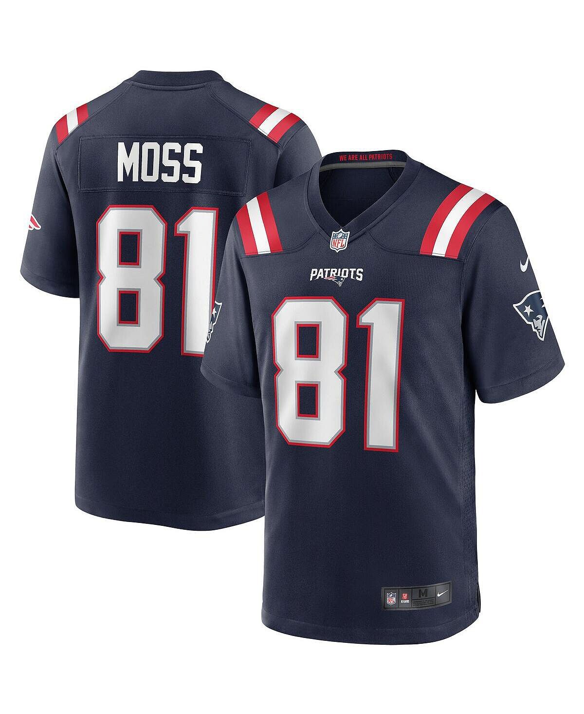 Мужская футболка Randy Moss Navy New England Patriots Game Retired Player Nike
Мужская футболка Randy Moss Navy New England Patriots Game Retired Player Nike