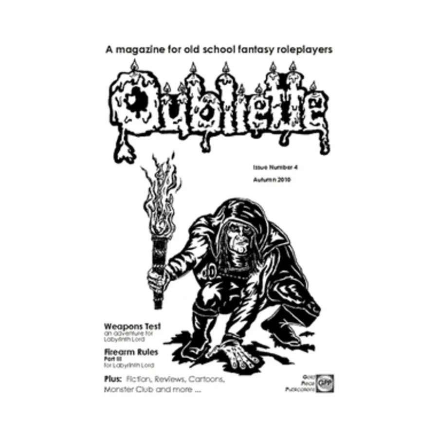 #4 "A Labyrinth Lord Adventure with Guns, Political Correctness for Player Characters, Seven Magical Mirrors", Oubliette Magazine, мягкая обложка
#4 "A Labyrinth Lord Adventure with Guns, Political Correctness for Player Characters, Seven Magical Mirrors", Oubliette Magazine, мягкая обложка