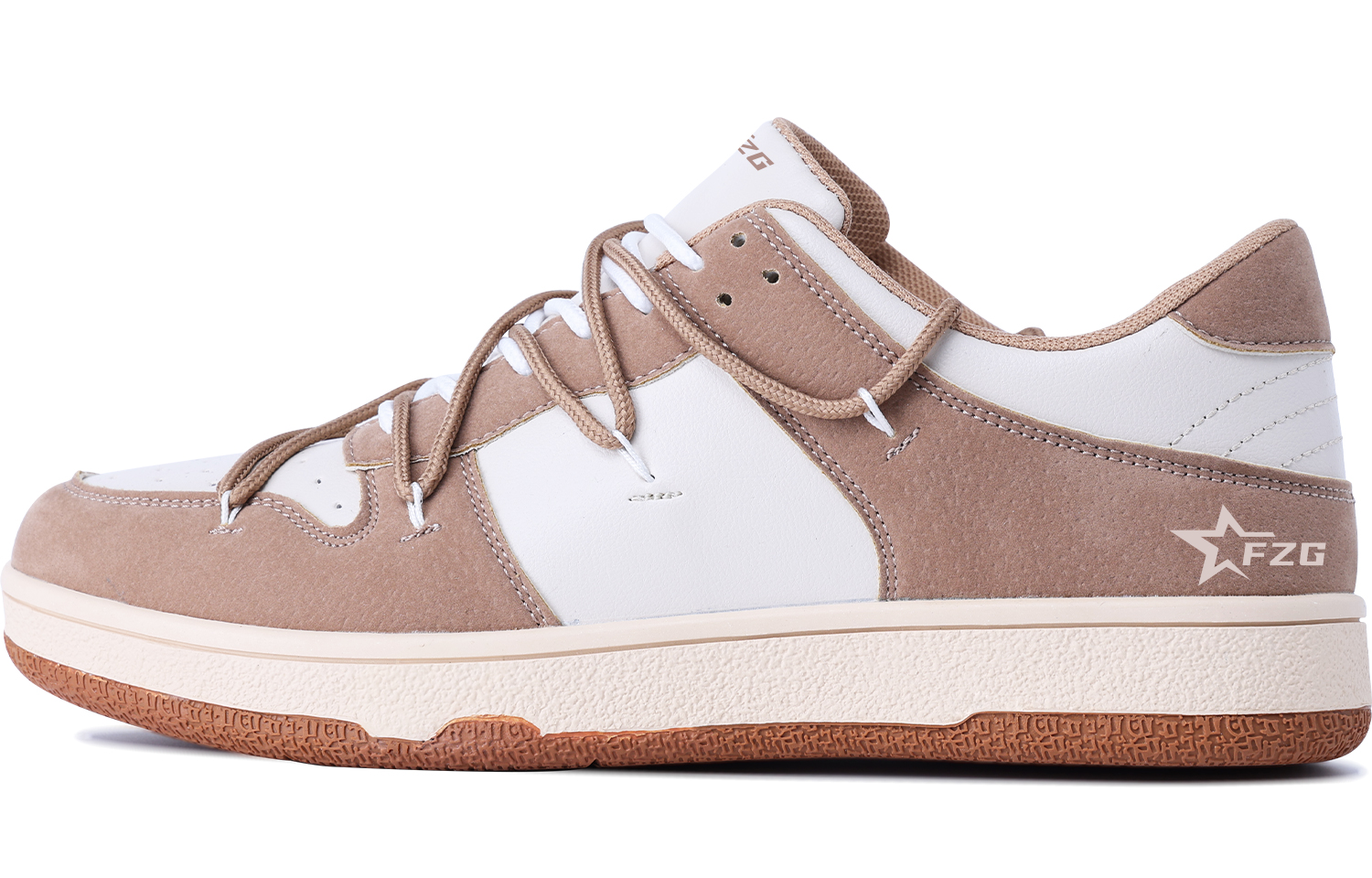 Низкие кроссовки для скейтбординга с противоскользящей амортизацией для мужчин FZG, Beige Brown
Низкие кроссовки для скейтбординга с противоскользящей амортизацией для мужчин FZG, Beige Brown