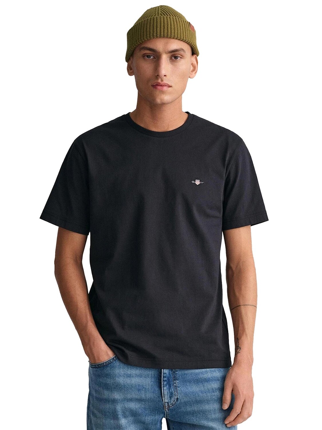 Футболка с круглым вырезом Gant, черный
Футболка с круглым вырезом Gant, черный