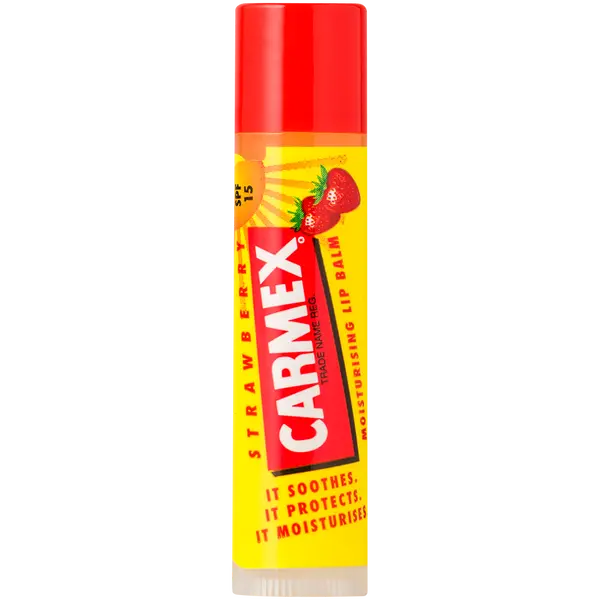 Бальзам для губ spf15, 4,25 г Carmex Truskawka
Бальзам для губ spf15, 4,25 г Carmex Truskawka