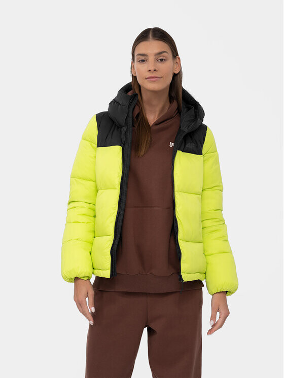 Пуховик стандартного кроя 4F, зеленый
Пуховик стандартного кроя 4F, зеленый