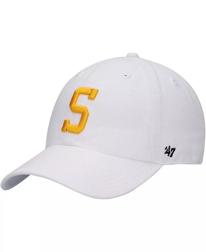 Мужская белая кепка Pittsburgh Steelers Team Clean Up Adjustable '47 Brand
Мужская белая кепка Pittsburgh Steelers Team Clean Up Adjustable '47 Brand