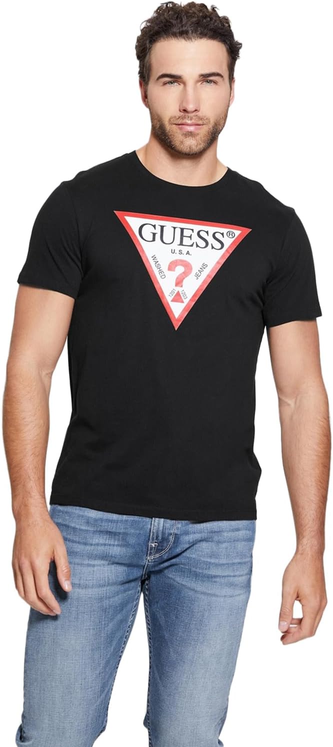 GUESS Мужская классическая футболка Eco Triangle, Jet Black, Черный, GUESS Мужская классическая футболка Eco Triangle, Jet Black
GUESS Мужская классическая футболка Eco Triangle, Jet Black, Черный, GUESS Мужская классическая футболка Eco Triangle, Jet Black