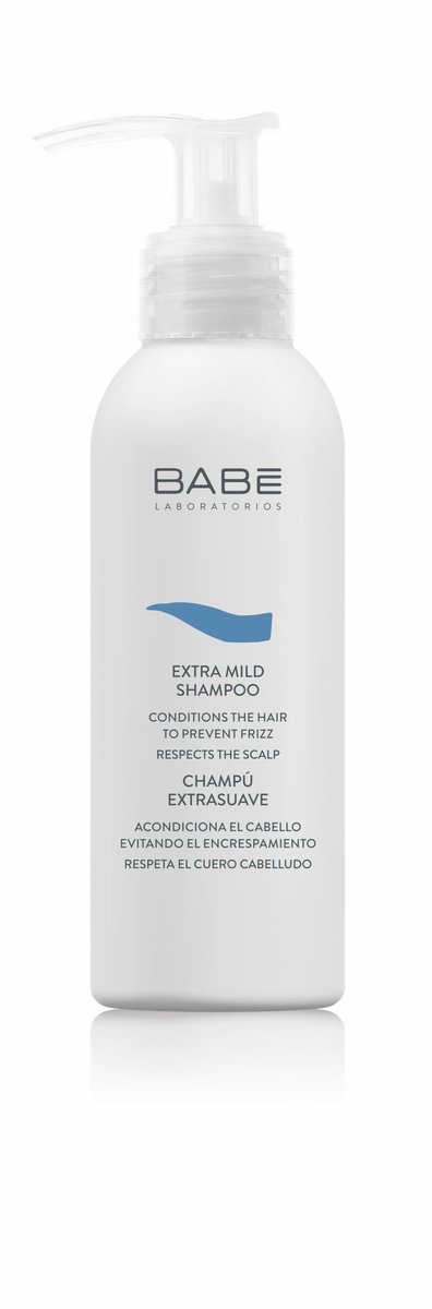 Babe Laboratorios, Очень нежный шампунь для всех типов волос, дорожный формат, 100 мл
Babe Laboratorios, Очень нежный шампунь для всех типов волос, дорожный формат, 100 мл