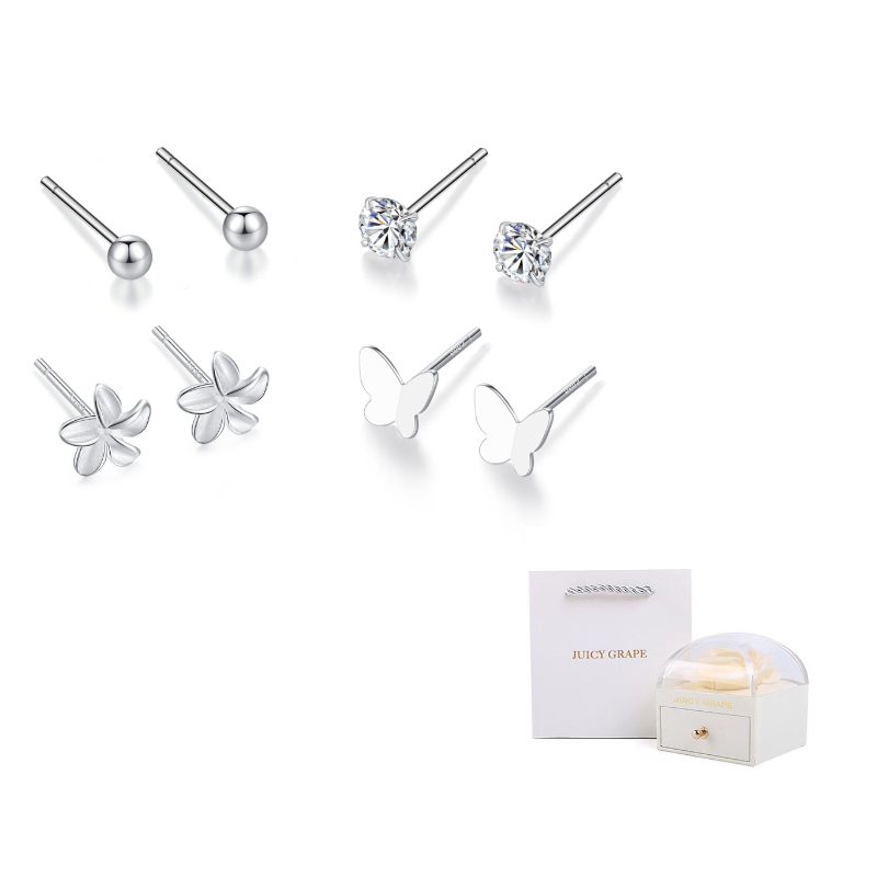 JUICY GRAPE Серьги S999 Silver Stud для женщин
JUICY GRAPE Серьги S999 Silver Stud для женщин