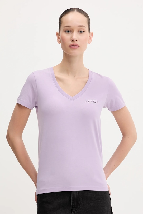 Футболка Guess Jeans, фиолетовый
Футболка Guess Jeans, фиолетовый