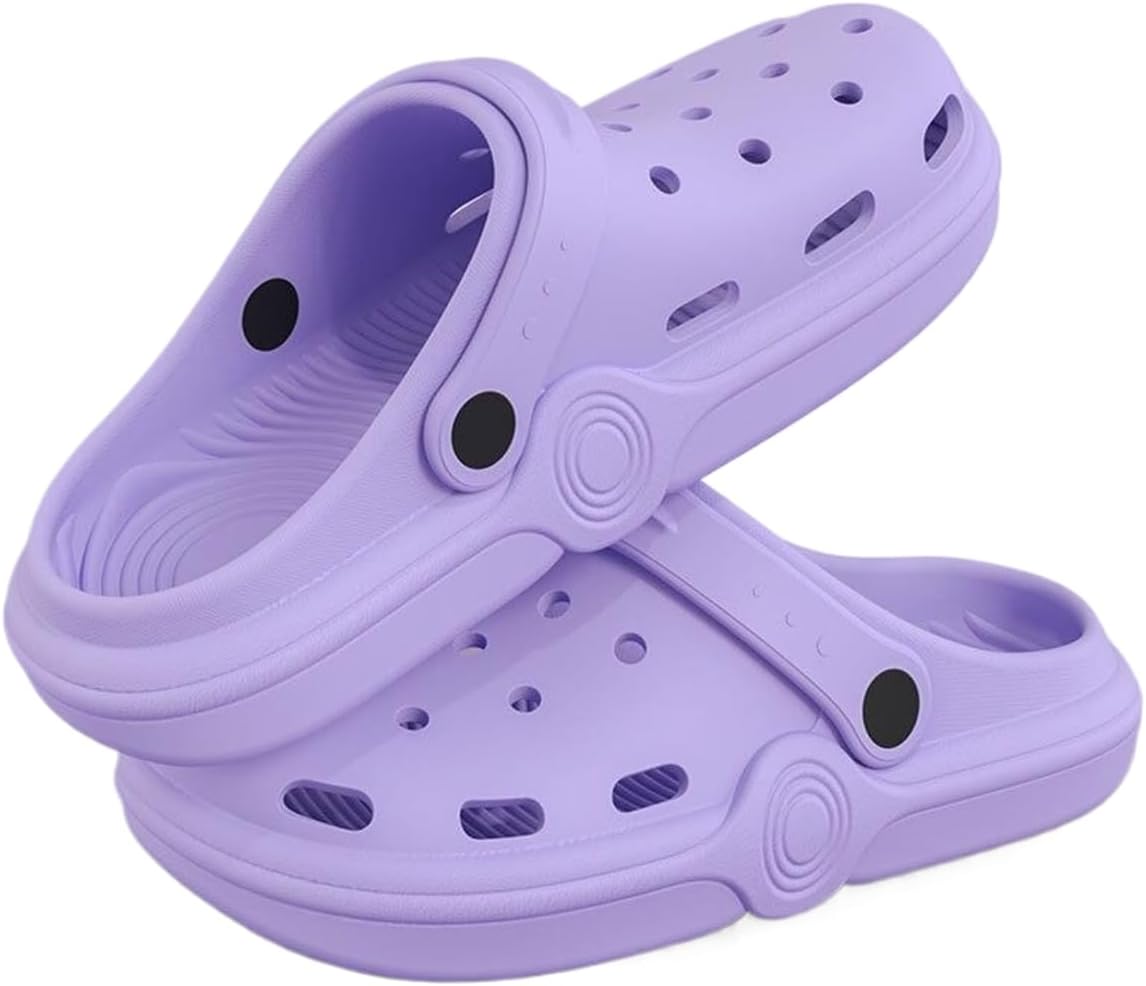 Сабо DANNLING для женщин и мужчин, уличная обувь без застежки, унисекс, домашние тапочки, противоскользящие, с защитой от запаха, для сада и пляжа, пурпурный
Сабо DANNLING для женщин и мужчин, уличная обувь без застежки, унисекс, домашние тапочки, противоскользящие, с защитой от запаха, для сада и пляжа, пурпурный