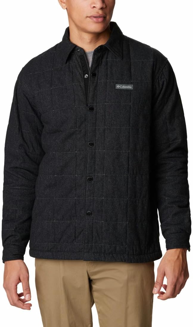 Columbia мужская куртка-рубашка Landroamer Quilted, Black
Columbia мужская куртка-рубашка Landroamer Quilted, Black