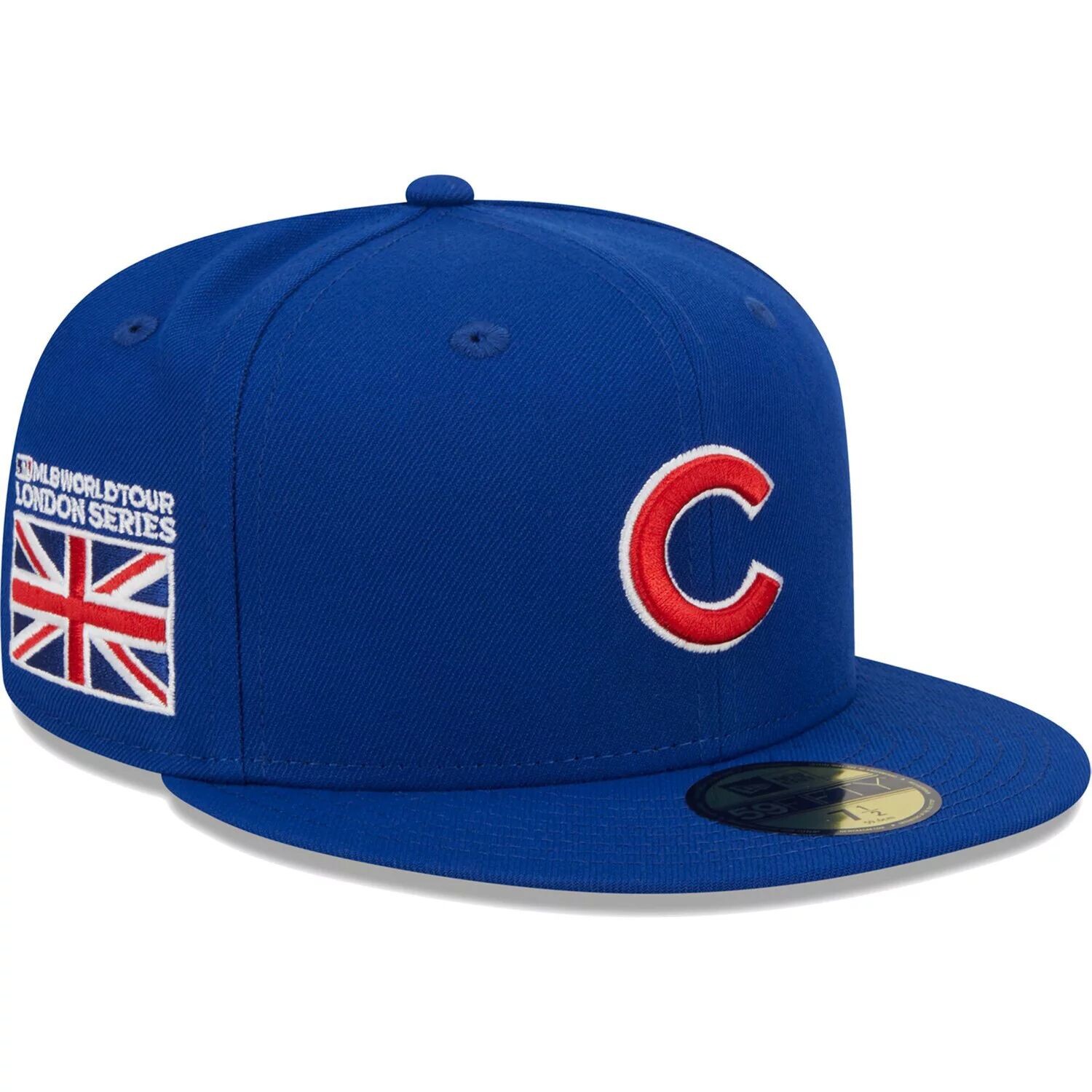 Мужская облегающая шляпа с флагом New Era Royal Chicago Cubs 2023 MLB World Tour: London Series 59FIFTY, Синий, Мужская облегающая шляпа с флагом New Era Royal Chicago Cubs 2023 MLB World Tour: London Series 59FIFTY
Мужская облегающая шляпа с флагом New Era Royal Chicago Cubs 2023 MLB World Tour: London Series 59FIFTY, Синий, Мужская облегающая шляпа с флагом New Era Royal Chicago Cubs 2023 MLB World Tour: London Series 59FIFTY
