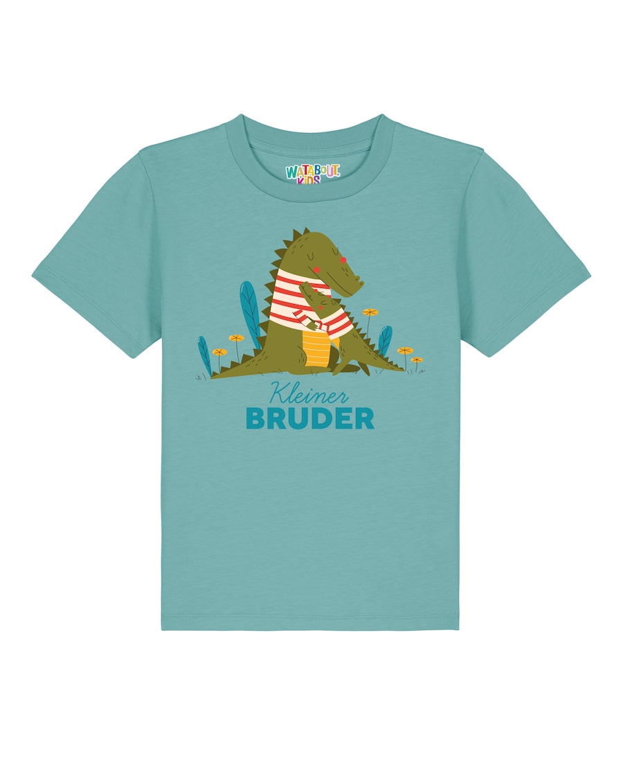 Рубашка watabout.kids Krokodil Kleiner Bruder, бирюзовый
Рубашка watabout.kids Krokodil Kleiner Bruder, бирюзовый