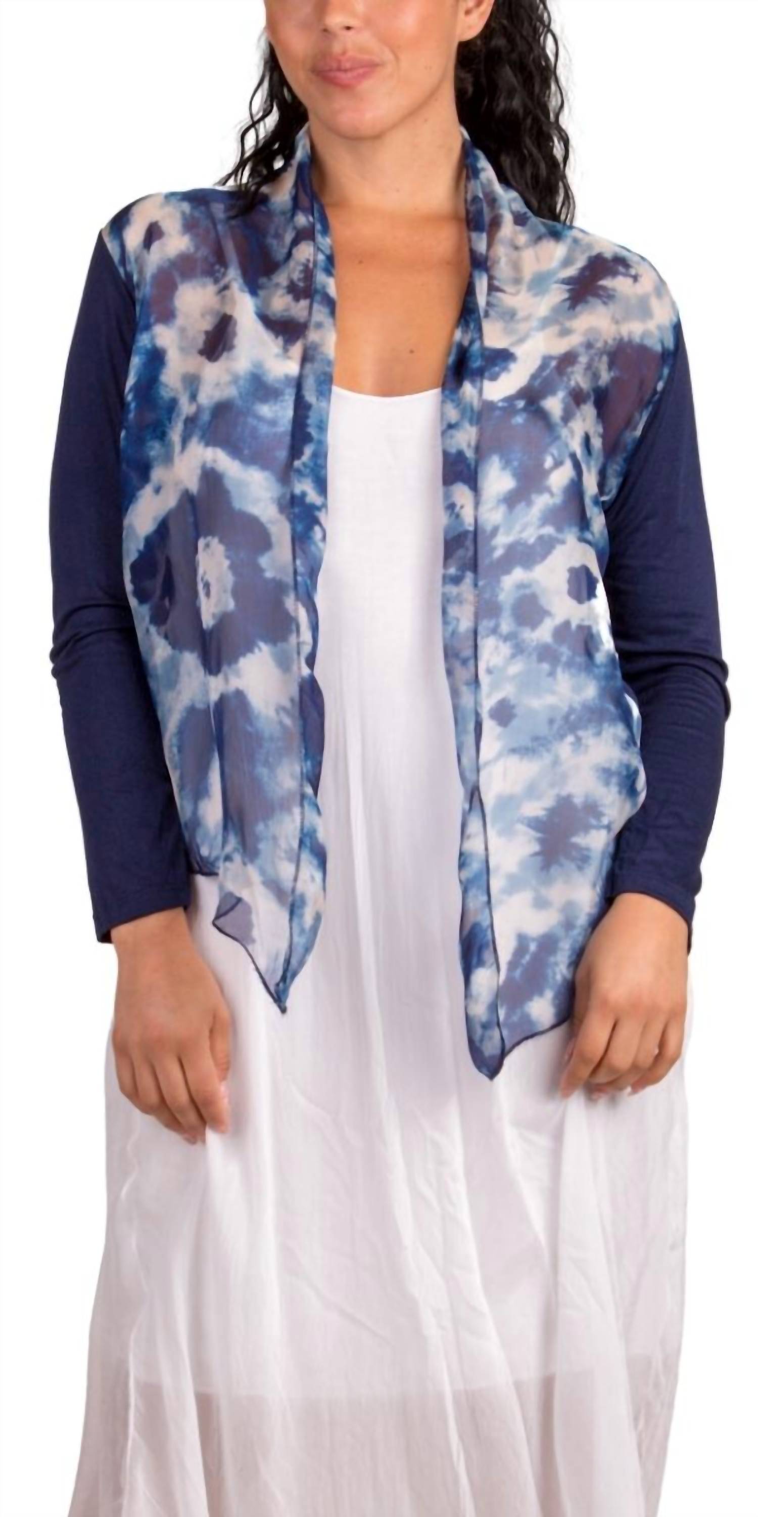 GIGI MODA Кардиган Shoona с эффектом тай-дай, темно-синий
GIGI MODA Кардиган Shoona с эффектом тай-дай, темно-синий