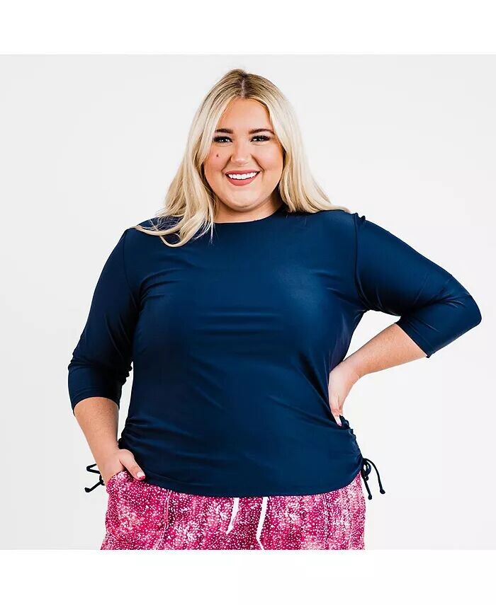 Купальный топ Margaux больших размеров Calypsa, синий
Купальный топ Margaux больших размеров Calypsa, синий