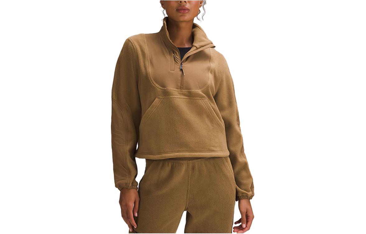 Флисовая + рипстоп толстовка Women's Lululemon, коричневый
Флисовая + рипстоп толстовка Women's Lululemon, коричневый