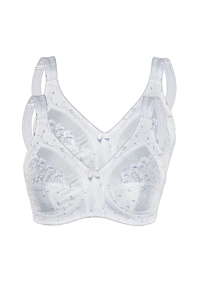 Мягкий бюстгальтер 2 шт. в упаковке Sassa, белый
Мягкий бюстгальтер 2 шт. в упаковке Sassa, белый