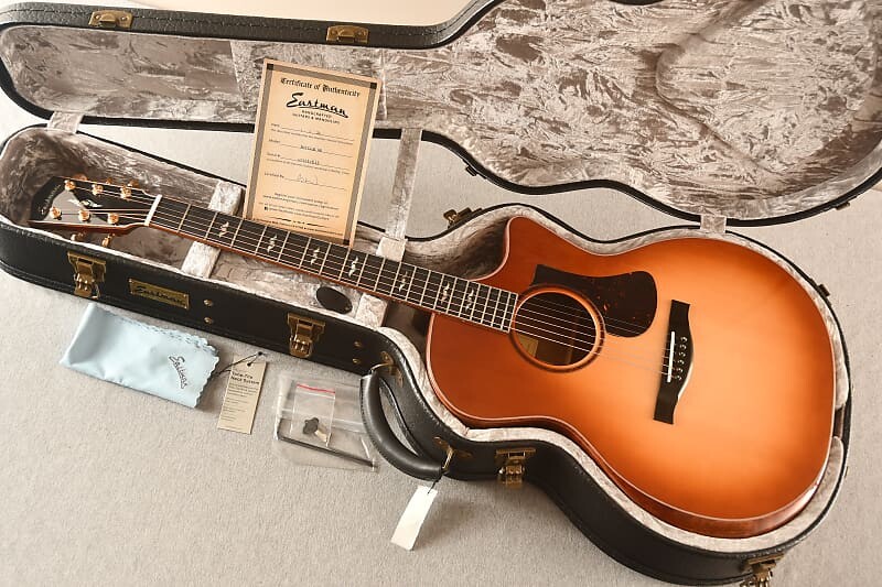 Акустическая гитара Eastman AC522CE-GB Grand Auditorium Acoustic Guitar LR Baggs
Акустическая гитара Eastman AC522CE-GB Grand Auditorium Acoustic Guitar LR Baggs