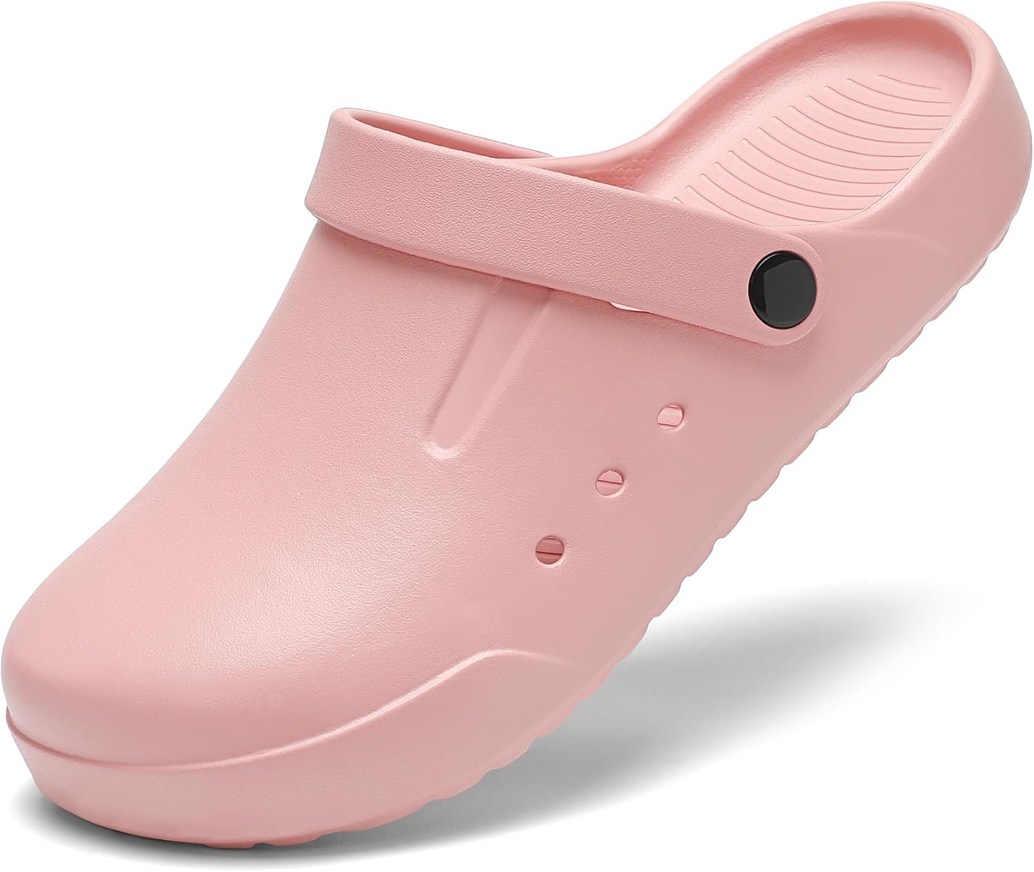 Сабо Nihaoya для мужчин и женщин, садовая обувь, пляжные тапочки без шнурков, удобные, нескользящие, легкие, дышащие, розовый
Сабо Nihaoya для мужчин и женщин, садовая обувь, пляжные тапочки без шнурков, удобные, нескользящие, легкие, дышащие, розовый