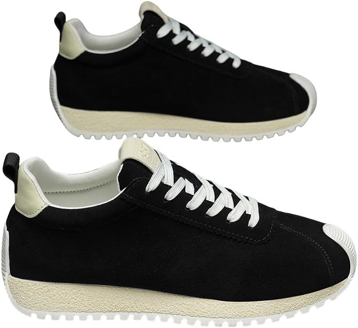 Мужские стильные спортивные кроссовки в стиле ретро, на шнуровке, с круглым носком, прочные и удобные, подходят для прогулок, повседневной носки, вечеринок и отдыха Clolinde, черный
Мужские стильные спортивные кроссовки в стиле ретро, на шнуровке, с круглым носком, прочные и удобные, подходят для прогулок, повседневной носки, вечеринок и отдыха Clolinde, черный