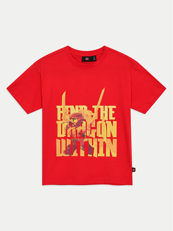 Футболка обычного кроя Ninjago 12011416 Lego, красный
Футболка обычного кроя Ninjago 12011416 Lego, красный