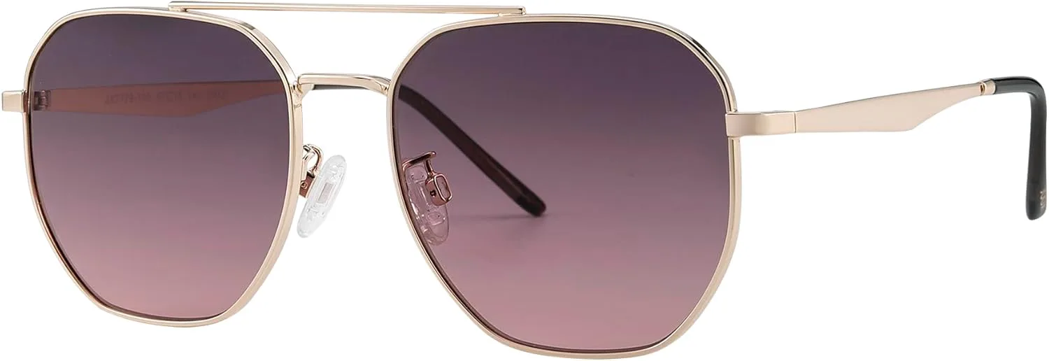 Солнцезащитные очки JOOX Retro Hexagon Aviator для женщин и мужчин, модные квадратные солнцезащитные очки с защитой от УФ-излучения UV400, Gold/Gradient Purple
Солнцезащитные очки JOOX Retro Hexagon Aviator для женщин и мужчин, модные квадратные солнцезащитные очки с защитой от УФ-излучения UV400, Gold/Gradient Purple