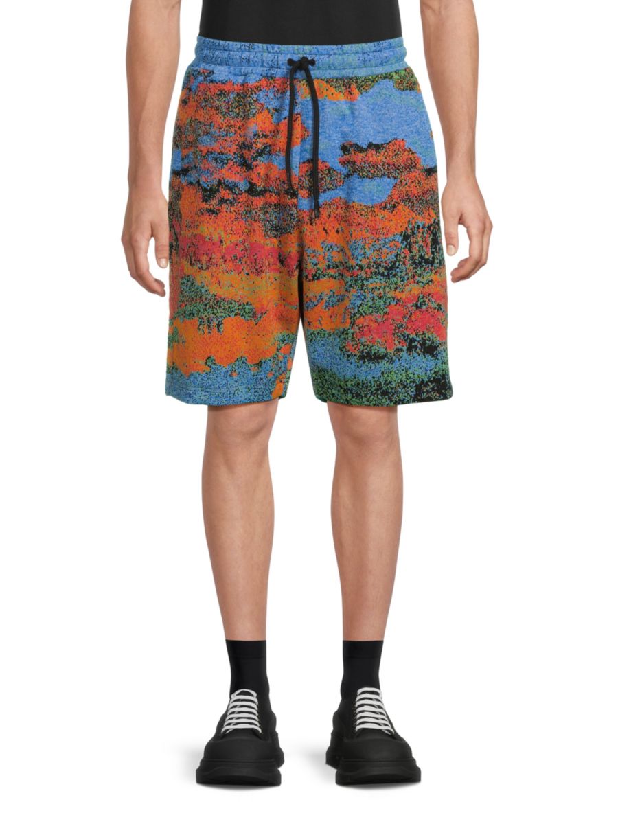 Жаккардовые шорты на завязках Ambush, синий
Жаккардовые шорты на завязках Ambush, синий