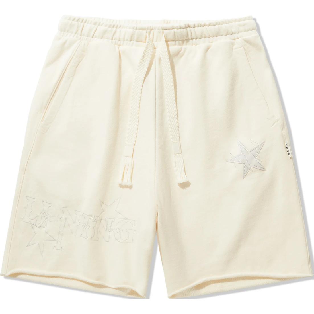 LiNing Повседневные шорты мужские экрю
LiNing Повседневные шорты мужские экрю