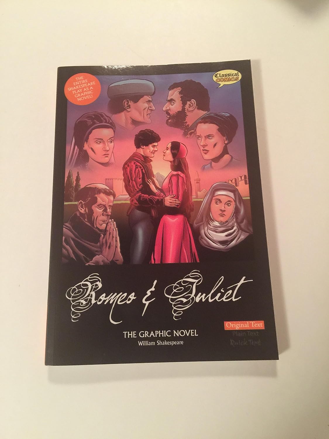 Romeo and Juliet The Graphic Novel: Original Text (Classical Comics) (Classical Comics)
Romeo and Juliet The Graphic Novel: Original Text (Classical Comics) (Classical Comics)