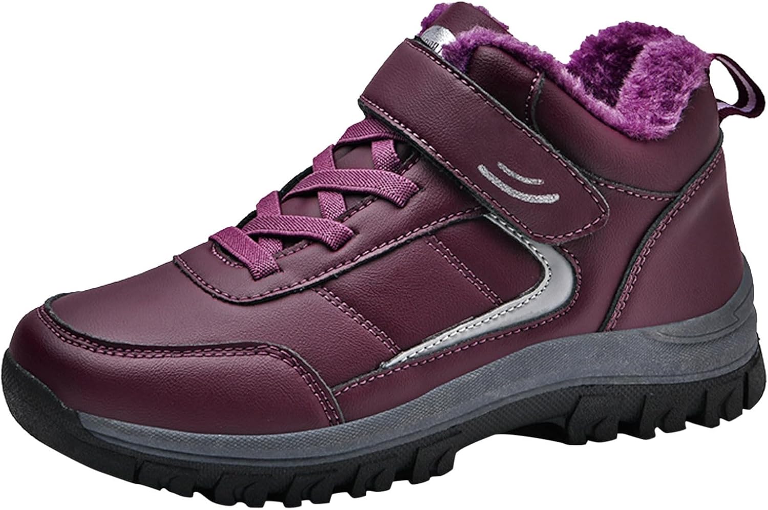 Мужские и женские зимние ботинки, утепленные флисом, слипоны на щиколотку, легкие ботинки с меховой подкладкой, модные спортивные ходовые туфли Generic, пурпурный
Мужские и женские зимние ботинки, утепленные флисом, слипоны на щиколотку, легкие ботинки с меховой подкладкой, модные спортивные ходовые туфли Generic, пурпурный