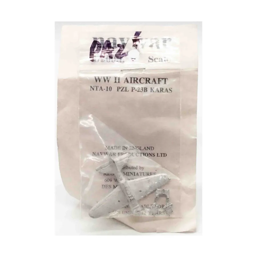 ПЗЛ П-23Б Карась, World War II Aircraft (1:300) (NavWar)
ПЗЛ П-23Б Карась, World War II Aircraft (1:300) (NavWar)