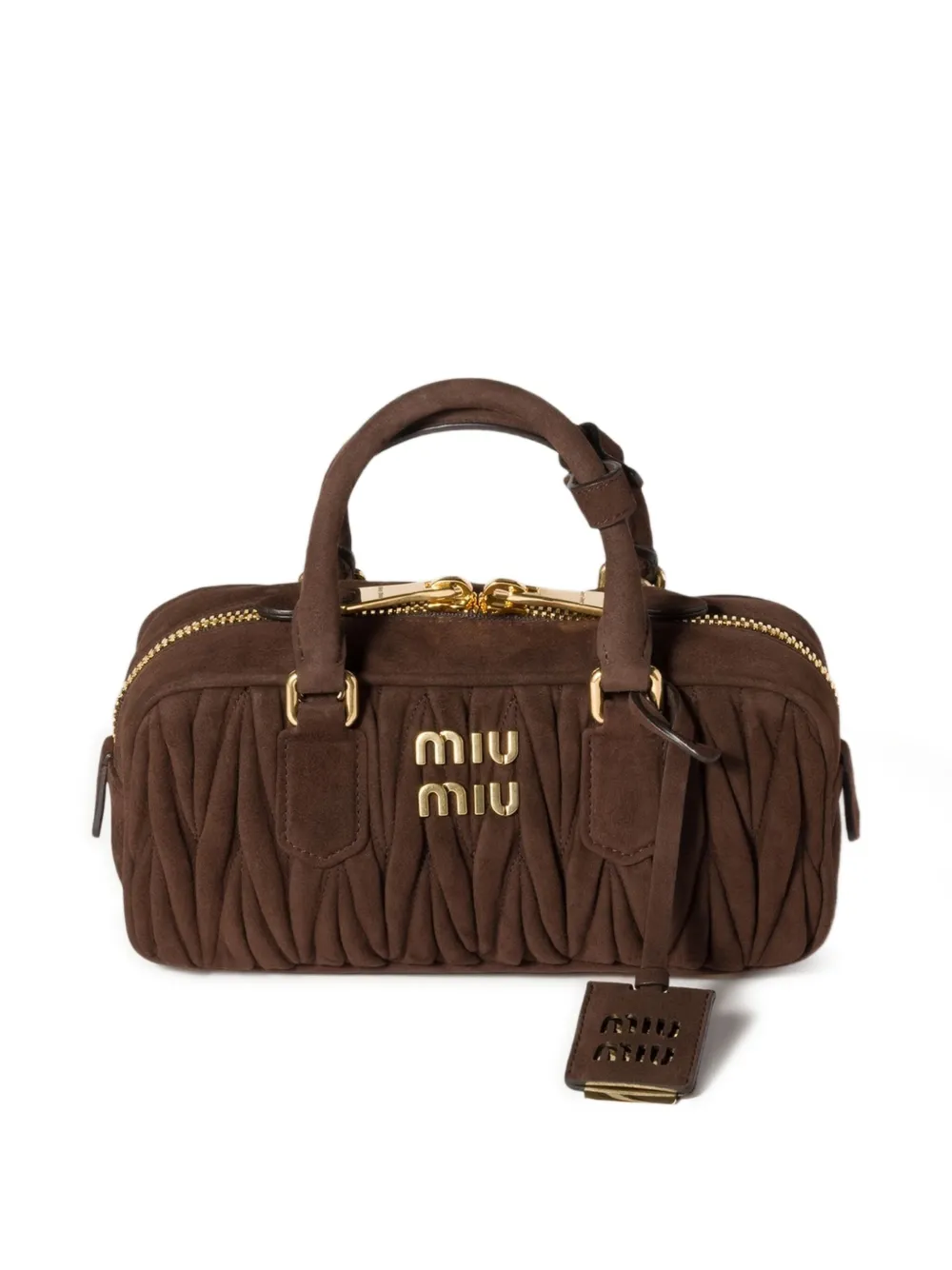 Сумка Arcadie из стеганой замши Miu Miu, коричневый
Сумка Arcadie из стеганой замши Miu Miu, коричневый