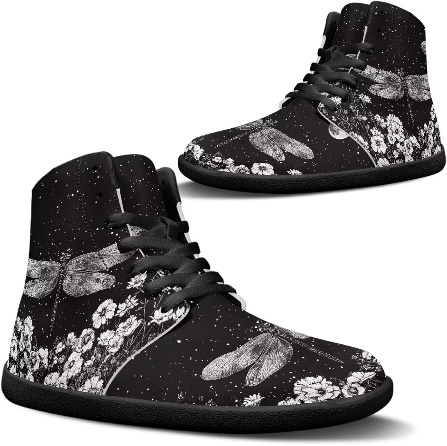 Высокие кроссовки Jeiento Босоножки для мужчин и женщин с широким носком и дизайном бабочки, Dragonfly Moon Floral
Высокие кроссовки Jeiento Босоножки для мужчин и женщин с широким носком и дизайном бабочки, Dragonfly Moon Floral
