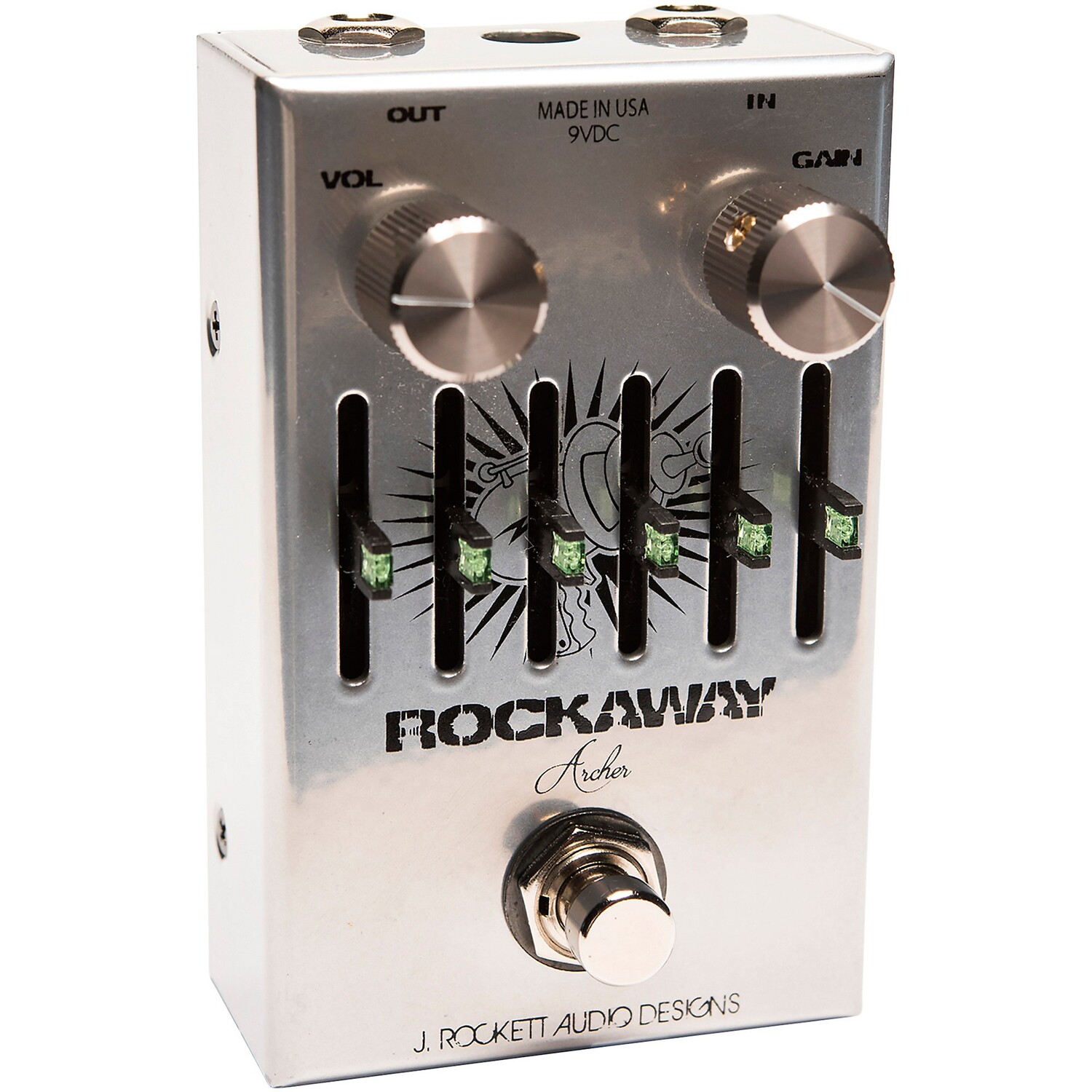 J.Rockett Audio Designs Rockaway Archer Steve Stevens Фирменный эквалайзер/педаль эффектов Overdrive
J.Rockett Audio Designs Rockaway Archer Steve Stevens Фирменный эквалайзер/педаль эффектов Overdrive