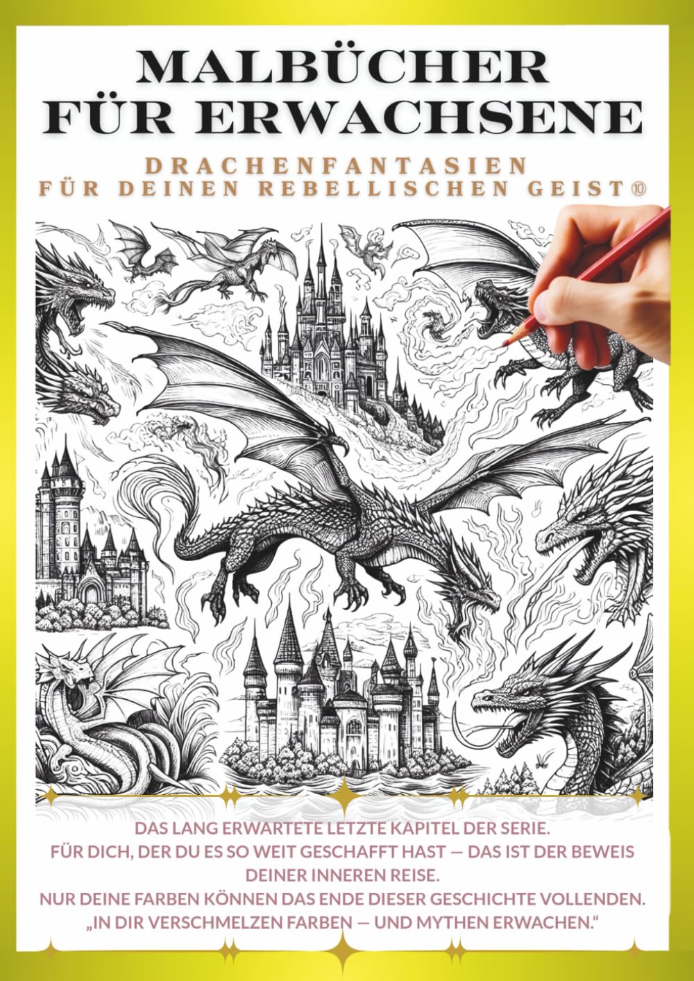 Malbuch für Erwachsene - Drachen, die dein inneres Kind wecken : Gestalte deinen eigenen, einzigartigen Drachen! (Malbuch für Erwachsene Drachen-Ausmalserie) (German Edition) (Independently published)
Malbuch für Erwachsene - Drachen, die dein inneres Kind wecken : Gestalte deinen eigenen, einzigartigen Drachen! (Malbuch für Erwachsene Drachen-Ausmalserie) (German Edition) (Independently published)