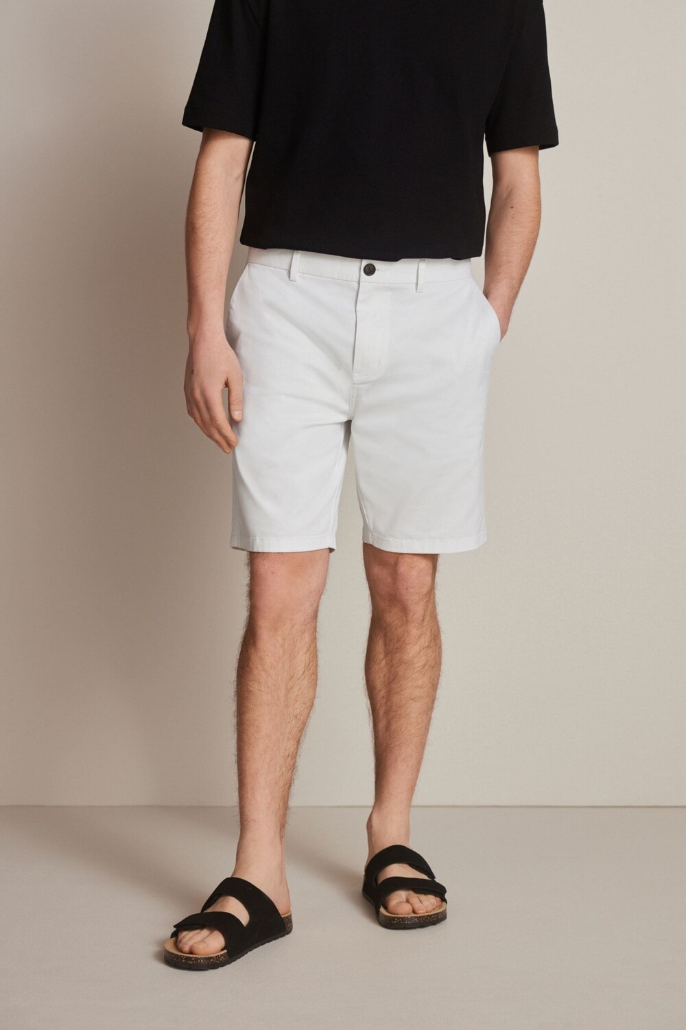 Эластичные шорты-чиносы Next, белый
Эластичные шорты-чиносы Next, белый